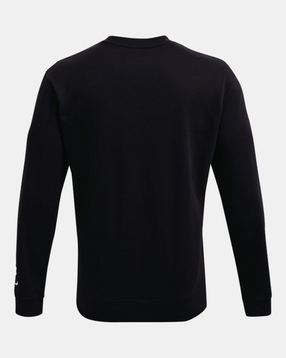 Men's UA Chinese New Year Rival Fleece Crew in Black image number 5